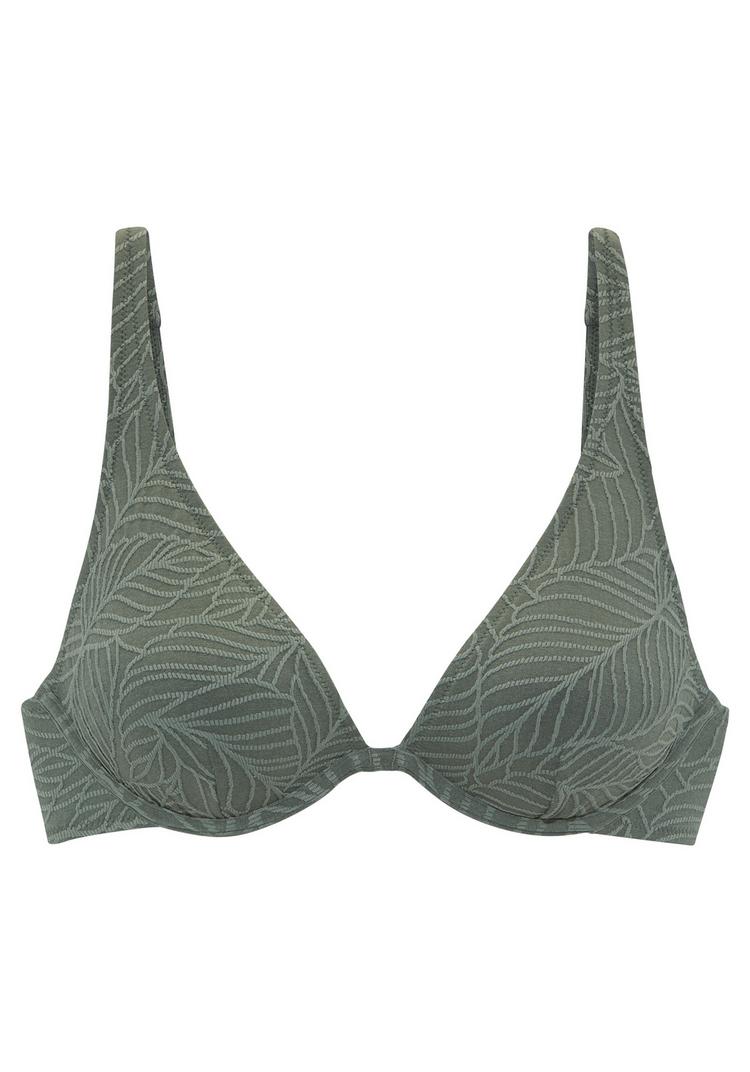 Lascana Lascana B&uuml;gel-Bikini-Top Bikini Oberteil Damen - oliv - 0 | SportScheck