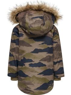 Rückansicht von hummel HMLJESSIE JACKET Trainingsjacke Kinder CHOCOLATE CHIP/AFTER DARK