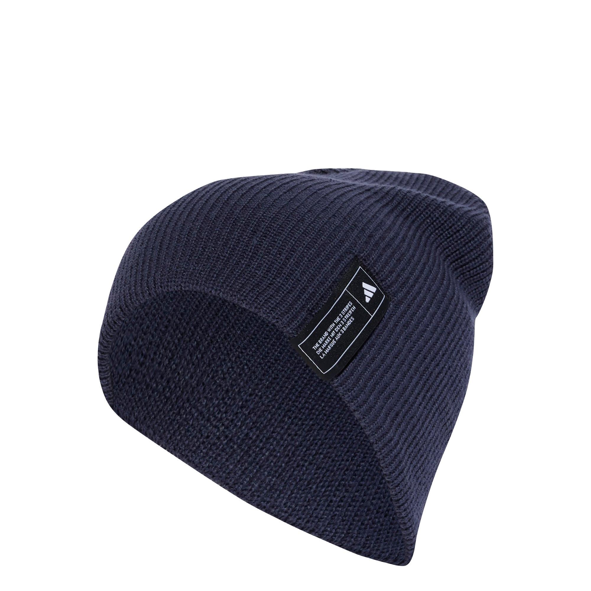adidas Essentials M&uuml;tze Beanie - Shadow Navy / Black / Semi Lucid Blue