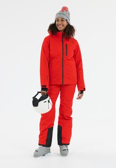 Rückansicht von Whistler Jada Skijacke Damen 4367 True Red