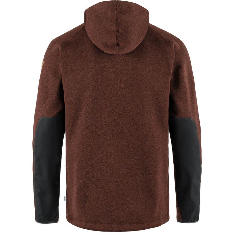 FJ&Auml;LLR&Auml;VEN FJ&Auml;LLR&Auml;VEN &Ouml;vik Fleece Hoodie Funktionsjacke Herren - Dunkelorange - 0 | SportScheck