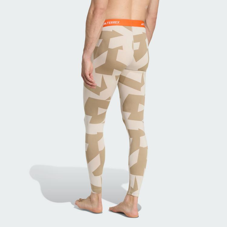 adidas adidas Multi Synthetic Base Layer Leggings Leggings Herren - Beige - 1 | SportScheck