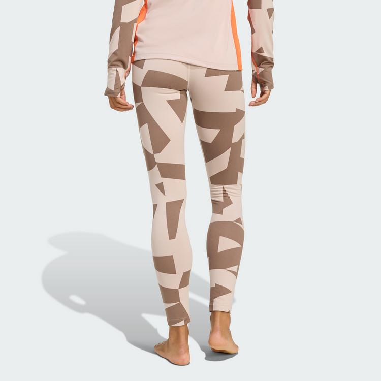 adidas adidas Multi Synthetic Baselayer Leggings Leggings Damen - Wonder Taupe - 1 | SportScheck