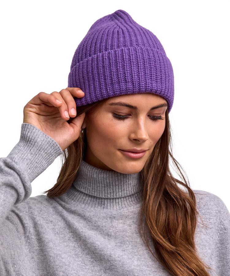 Falke Falke Lambswool Ribbed Beanie - byzantinum (8234) - 0 | SportScheck