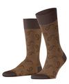 Burlington Paisley SO Socken Herren - maple brown (5321)