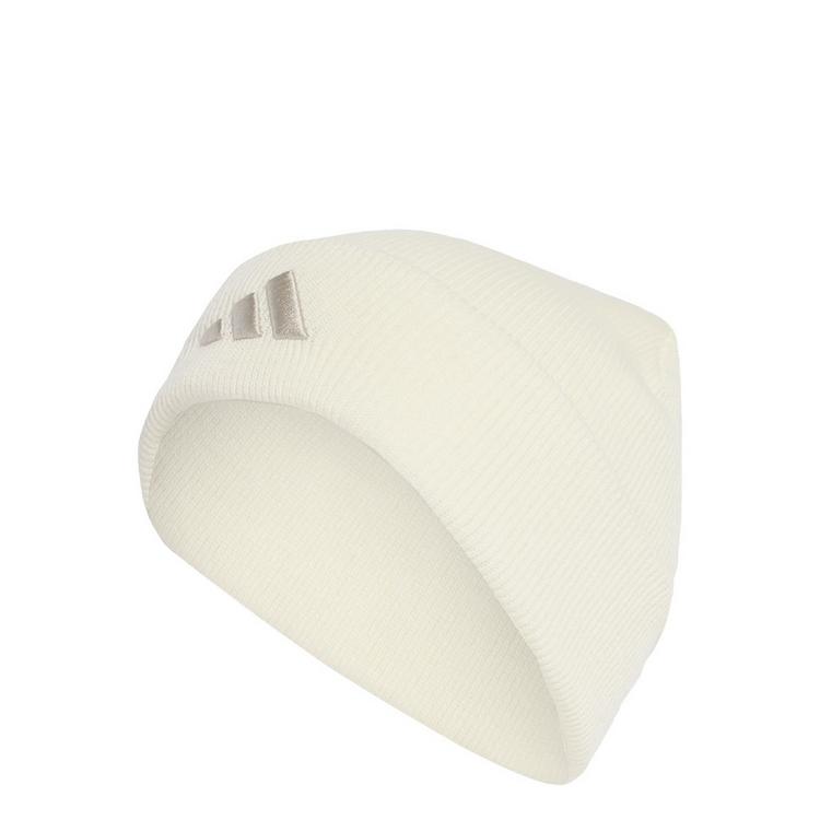 adidas adidas New Logo Beanie Cuff Beanie - Cream White / Beige - 0 | SportScheck
