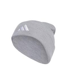 adidas New Logo Beanie Cuff Beanie Light Grey Heather / White