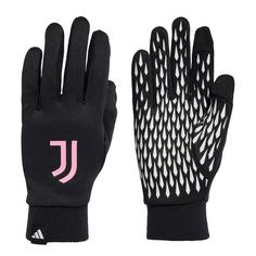 adidas Juventus Turin Feldspieler-Handschuhe Torwarthandschuhe Black / White / Bliss Pink