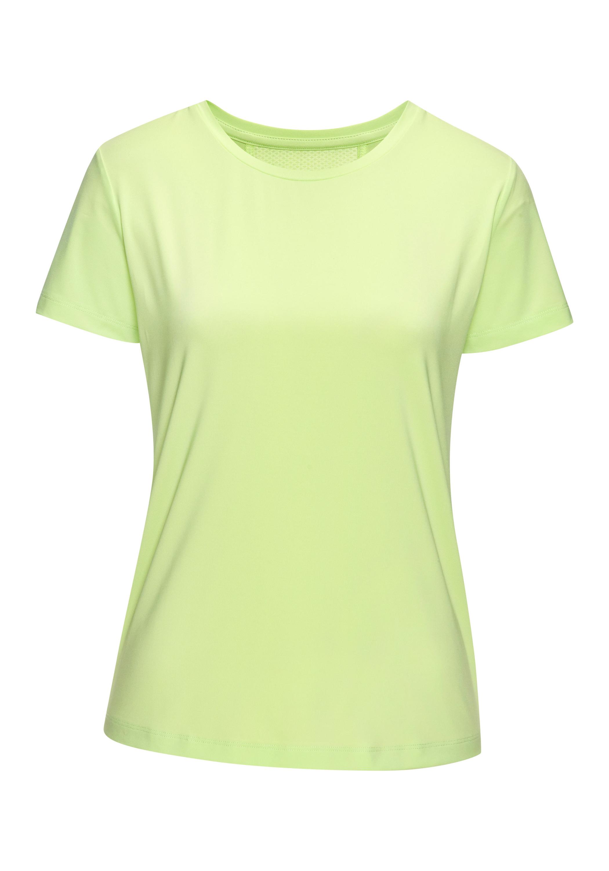 LASCANA Active T-Shirt T-Shirt Damen - gr&uuml;n