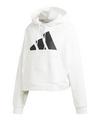 adidas Graphic Hoody Damen Wei&szlig; Funktionssweatshirt Damen - weiss