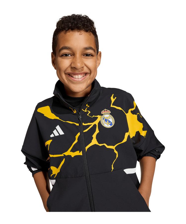 adidas adidas Real Madrid Avengers Anthem Jacke Kids Trainingsjacke Kinder - schwarz - 1 | SportScheck