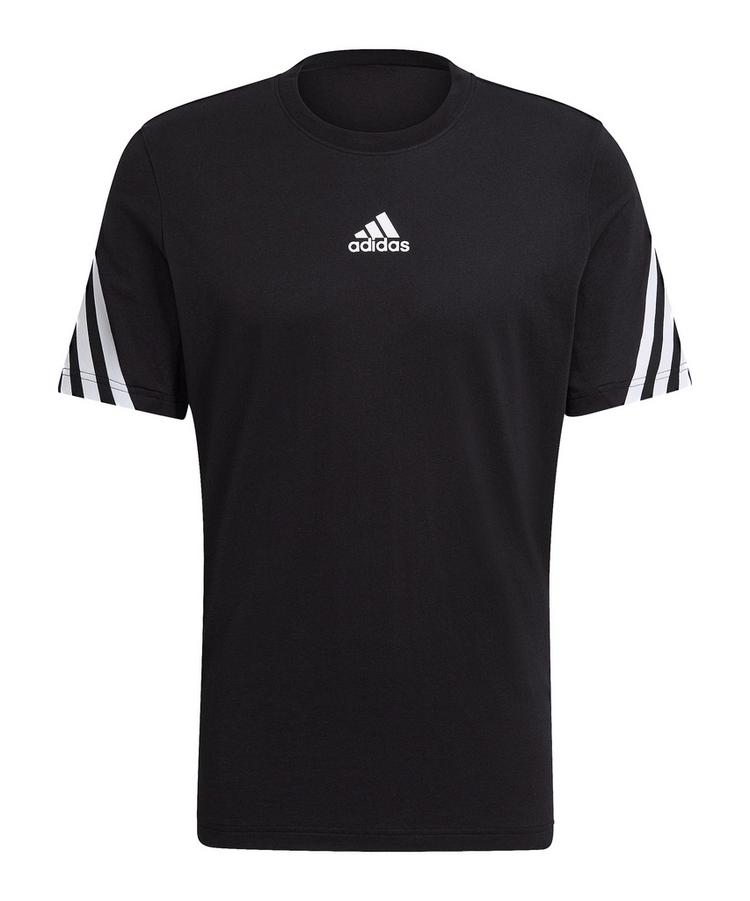 adidas adidas 3 Stripes Tape T-Shirt Funktionsshirt Herren - schwarz - 0 | SportScheck