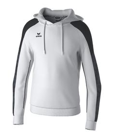 Erima EVO STAR Hoody Funktionssweatshirt Herren weissschwarz