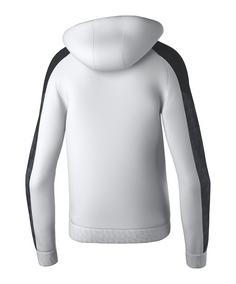 Rückansicht von Erima EVO STAR Hoody Funktionssweatshirt Herren weissschwarz
