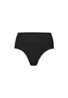 Snocks Shaping High Waist Tanga String Damen Schwarz