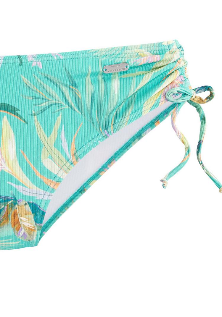 VENICE BEACH VENICE BEACH Bikini-Hose Bikini Hose Damen - t&uuml;rkis bedruckt - 1 | SportScheck