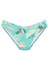 VENICE BEACH Bikini-Hose Bikini Hose Damen - t&uuml;rkis bedruckt