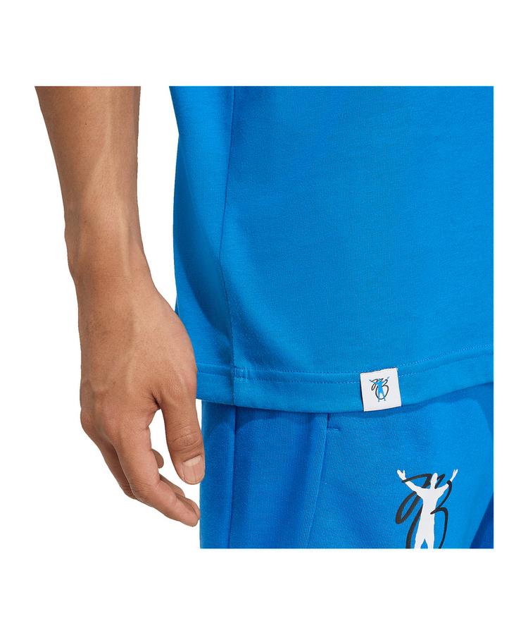 adidas adidas Jude Bellingham T-Shirt Funktionsshirt Herren - blau - 1 | SportScheck