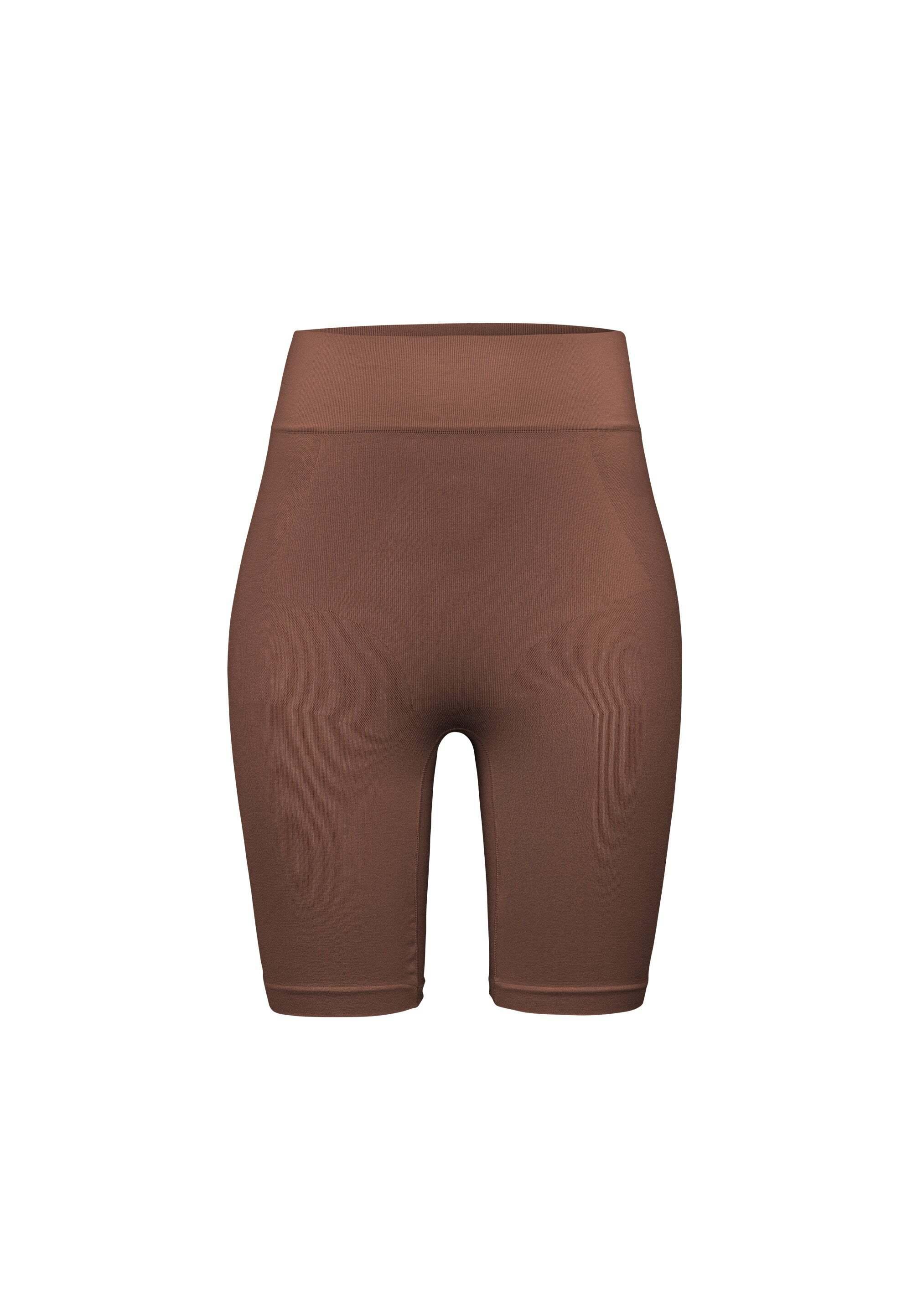 Snocks Shaping High Waisted Shorts Unterhose Damen - Braun