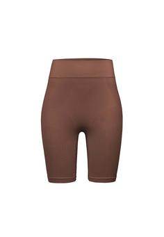 Snocks Shaping High Waisted Shorts Unterhose Damen Braun