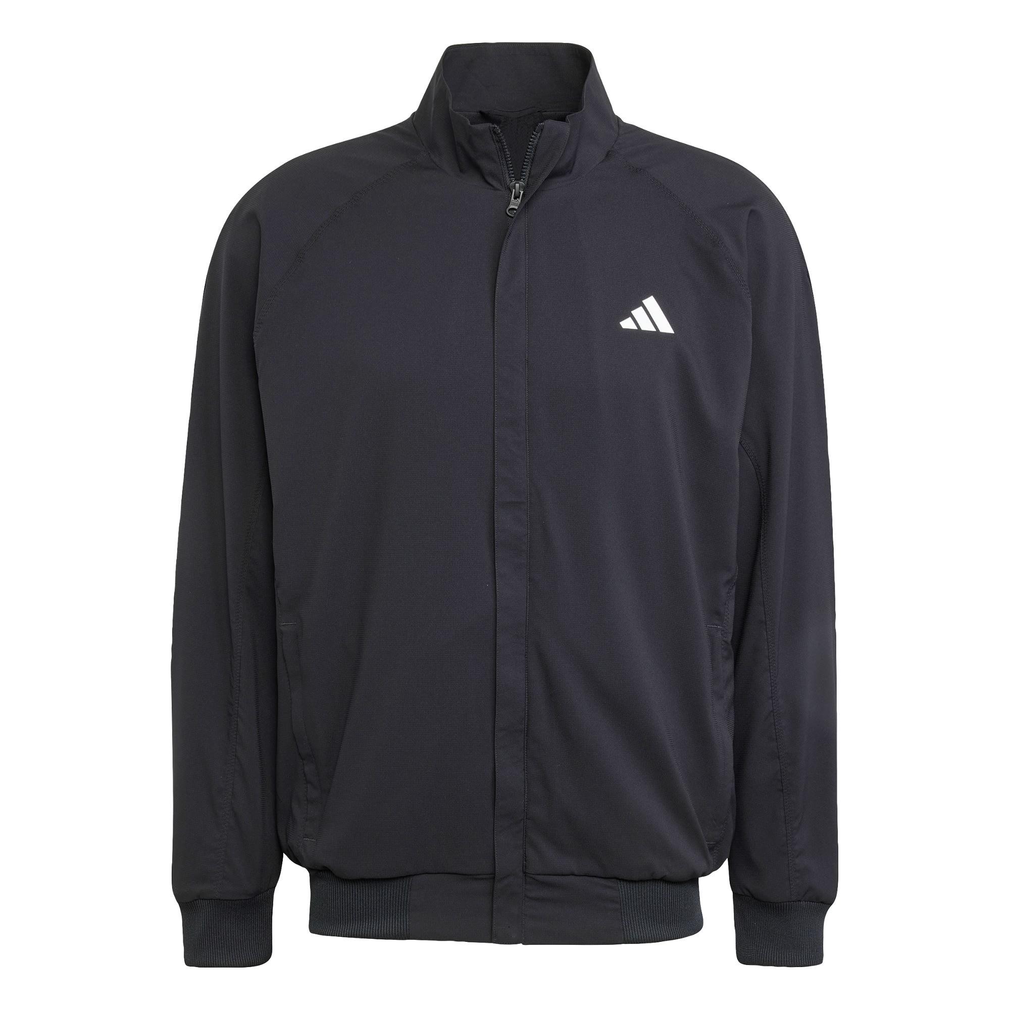 adidas Walk-On Tennisjacke Trainingsjacke Herren - Black