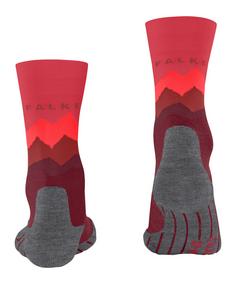 Rückansicht von Falke TK2 Explore Laufsocken Damen ruby (8830)