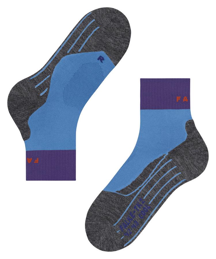 Falke Falke TK2 Explore Cool Short Socken Damen - Morning sky (6546) - 3 | SportScheck