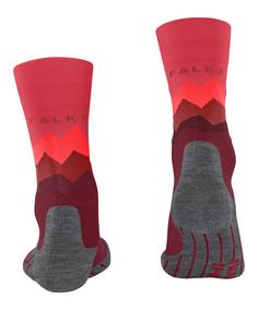 Rückansicht von Falke TK2 Explore Laufsocken Herren ruby (8830)