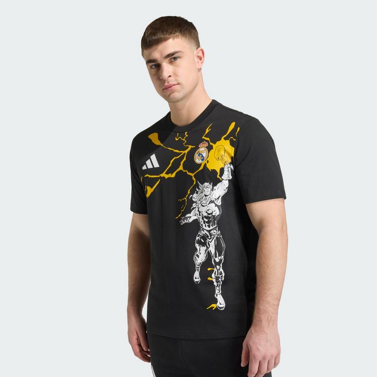 adidas adidas adidas Real Madrid Avengers T-Shirt Funktionsshirt Herren - Black - 0 | SportScheck