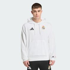 Rückansicht von adidas adidas Real Madrid Avengers Hoodie Hoodie Herren White