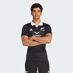 Rückansicht von adidas All Blacks Performance Heimtrikot Funktionsshirt Herren All Black