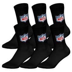 NFL Socken Freizeitsocken Schwarz