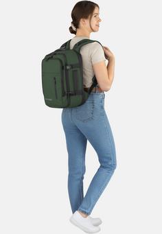 Rückansicht von normani Rucksack Nikaho Daypack Oliv