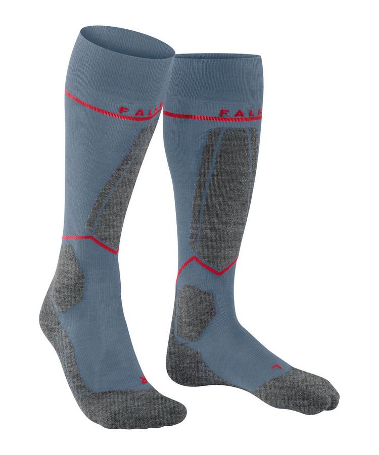 Falke Falke SK4 Adv. CompressionLight Ski Socken Herren - blue steel (6958) - 0 | SportScheck