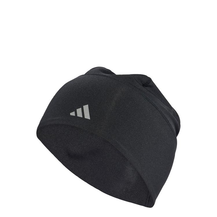 adidas adidas CLIMACOOL Beanie Fitted Beanie - Black / Reflective Silver - 0 | SportScheck