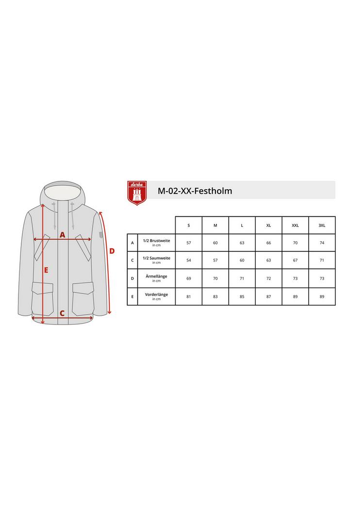 Derbe Derbe Festholm Winterjacke Herren - black/caramel - 1 | SportScheck