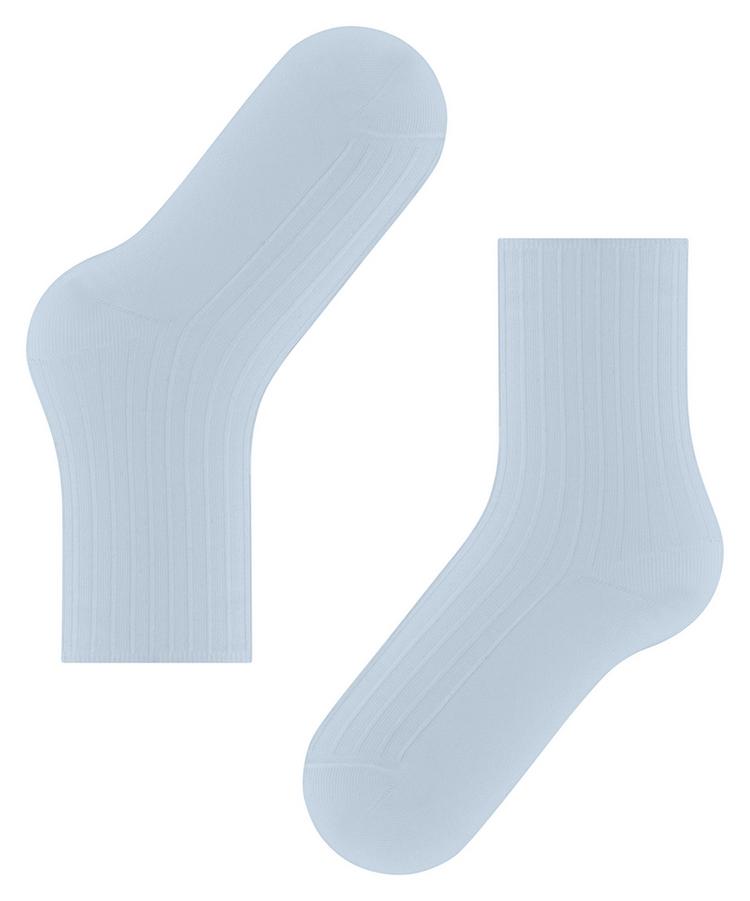 Falke Falke Cotton Rib SO Socken Damen - light blue (6594) - 2 | SportScheck