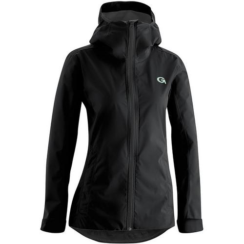 Rückansicht von Gonso Sura Regenjacke Damen Schwarz