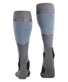 Rückansicht von Falke SK6 Pro Skisocken Herren m.grey mel (3539)