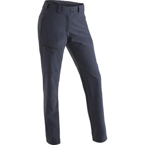 Rückansicht von Maier Sports Latit Wanderhose Damen Marine