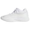 adidas Dame X Schuhe Basketballschuhe - Cloud White / Zero Metalic / Silver Metallic