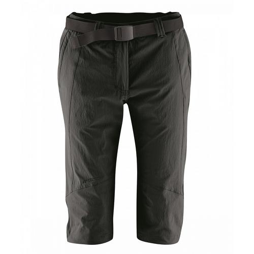 Rückansicht von Maier Sports Kluane Funktionsshorts Damen Schwarz