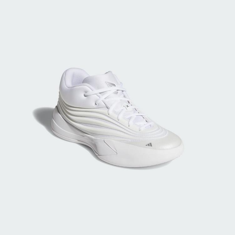 adidas adidas Dame X Schuhe Basketballschuhe - Cloud White / Zero Metalic / Silver Metallic - 3 | SportScheck