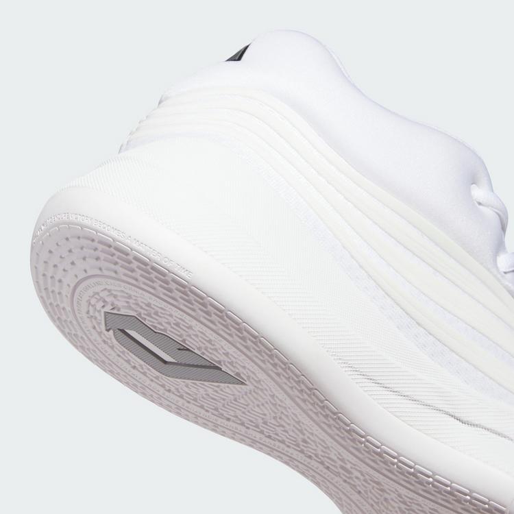adidas adidas Dame X Schuhe Basketballschuhe - Cloud White / Zero Metalic / Silver Metallic - 6 | SportScheck