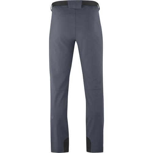 Rückansicht von Maier Sports Naturno Trekkinghose Herren Grau