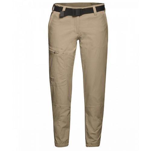 Rückansicht von Maier Sports Lulaka7/8 Funktionsshorts Damen Beige