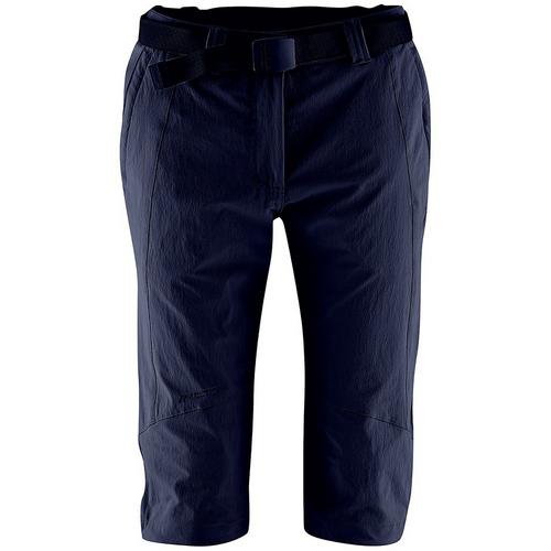 Rückansicht von Maier Sports Kluane Funktionsshorts Damen Marine