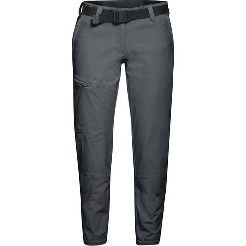 Rückansicht von Maier Sports Lulaka7/8 Funktionsshorts Damen Anthrazit