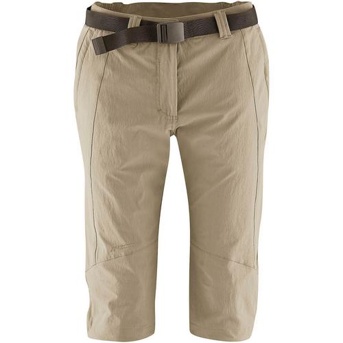 Rückansicht von Maier Sports Kluane Funktionsshorts Damen Beige