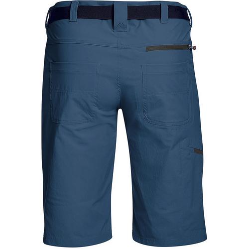 Rückansicht von Maier Sports Nil Funktionsshorts Herren Rauchblau